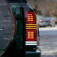 Задні ліхтарі Smoke Black LED (2 шт) Nissan Patrol Y61 2004-2008 - купити в Україні