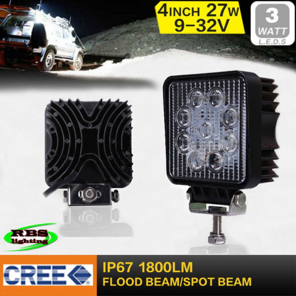 Світлодіодна фара RBS WL-0727 (27W)