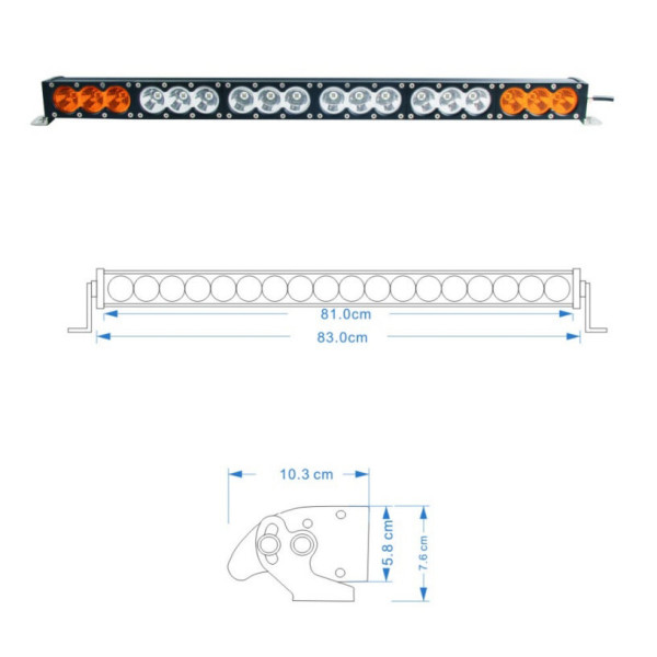 Світлодіодна фара RBS-AM-180W