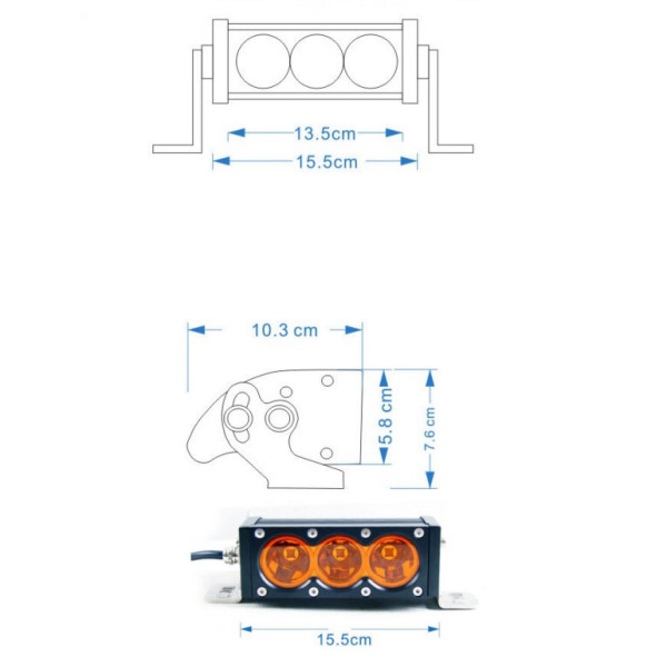 Світлодіодна фара RBS-AM-30W