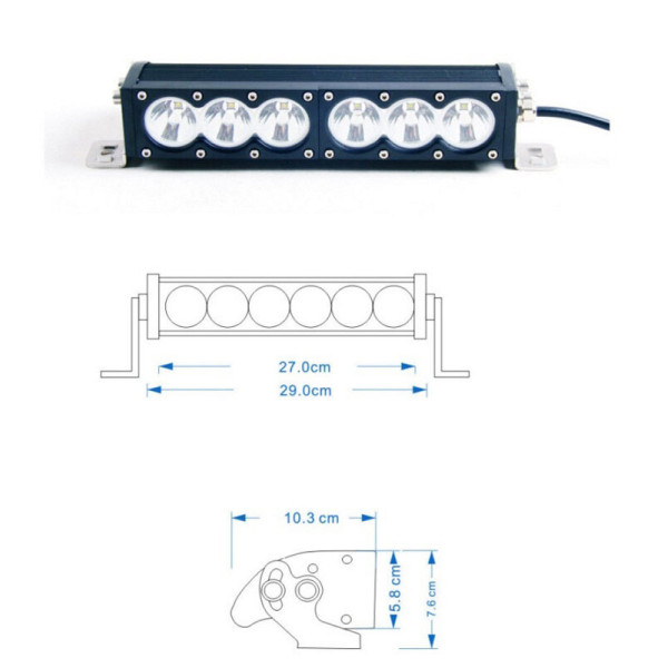 Світлодіодна фара RBS-AM-60W