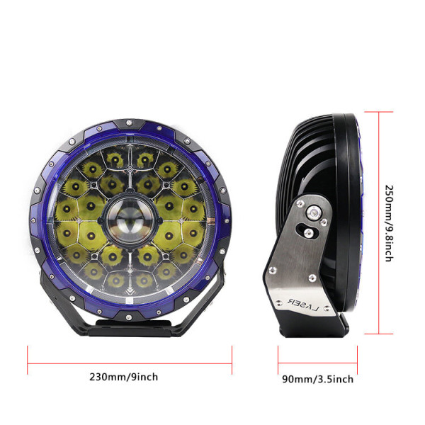 Лазерна фара AAL-132W Laser Osram LED Driving Light 9”