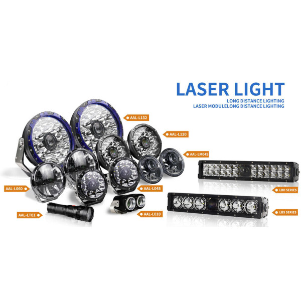 Лазерна фара AAL-132W Laser Osram LED Driving Light 9”