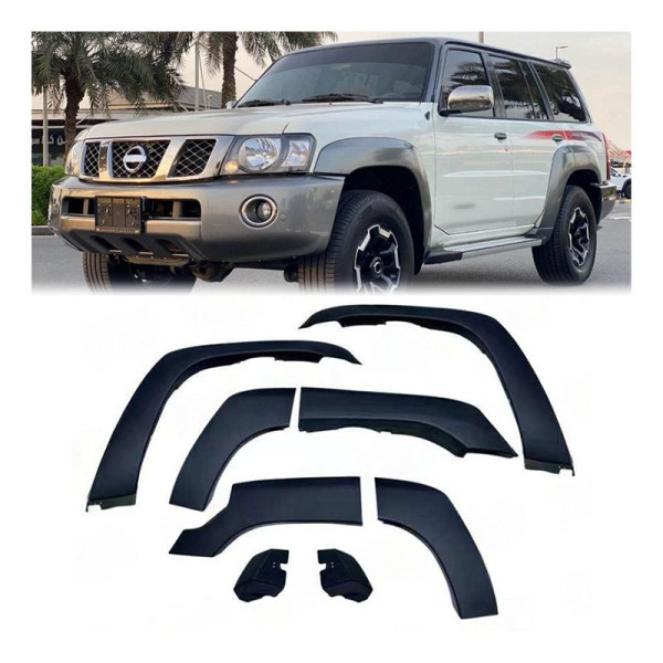 Комплект розширювачів колісних арок (фендерів) Nissan Patrol GU Y61 5-дверний